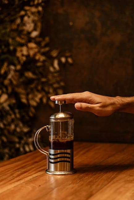 French Press Coffee Maker (34 oz)