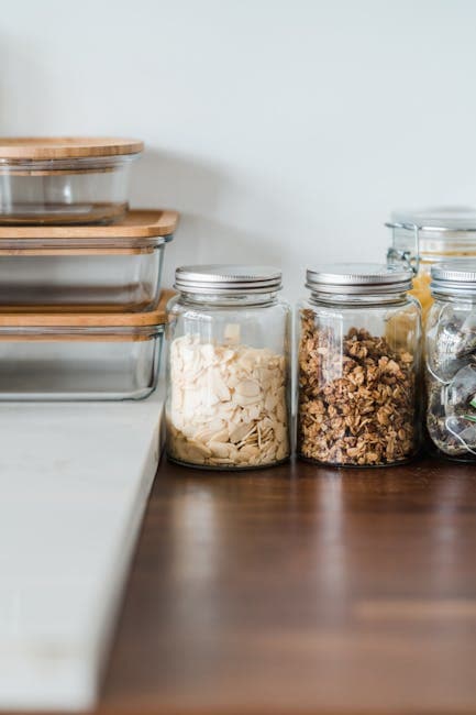 Glass Food Storage Container Set (10-Piece)